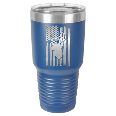 US Flag Design Tumbler